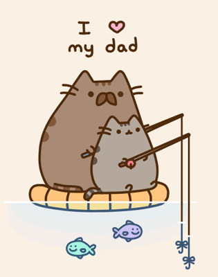 Koty Pusheen łowią ryby 23 czerwiec